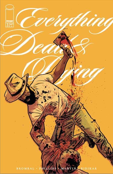 Image Comics Everything Dead & Dying #2 Cover B Jacob Phillips Yellow Variant (Mature)