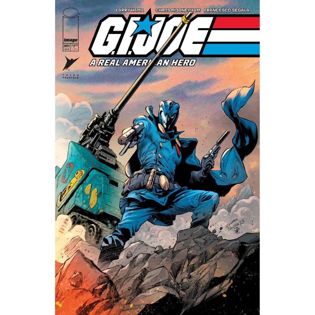 Image Comics G.I. Joe: A Real American Hero #301 #302 Third Printing Set
