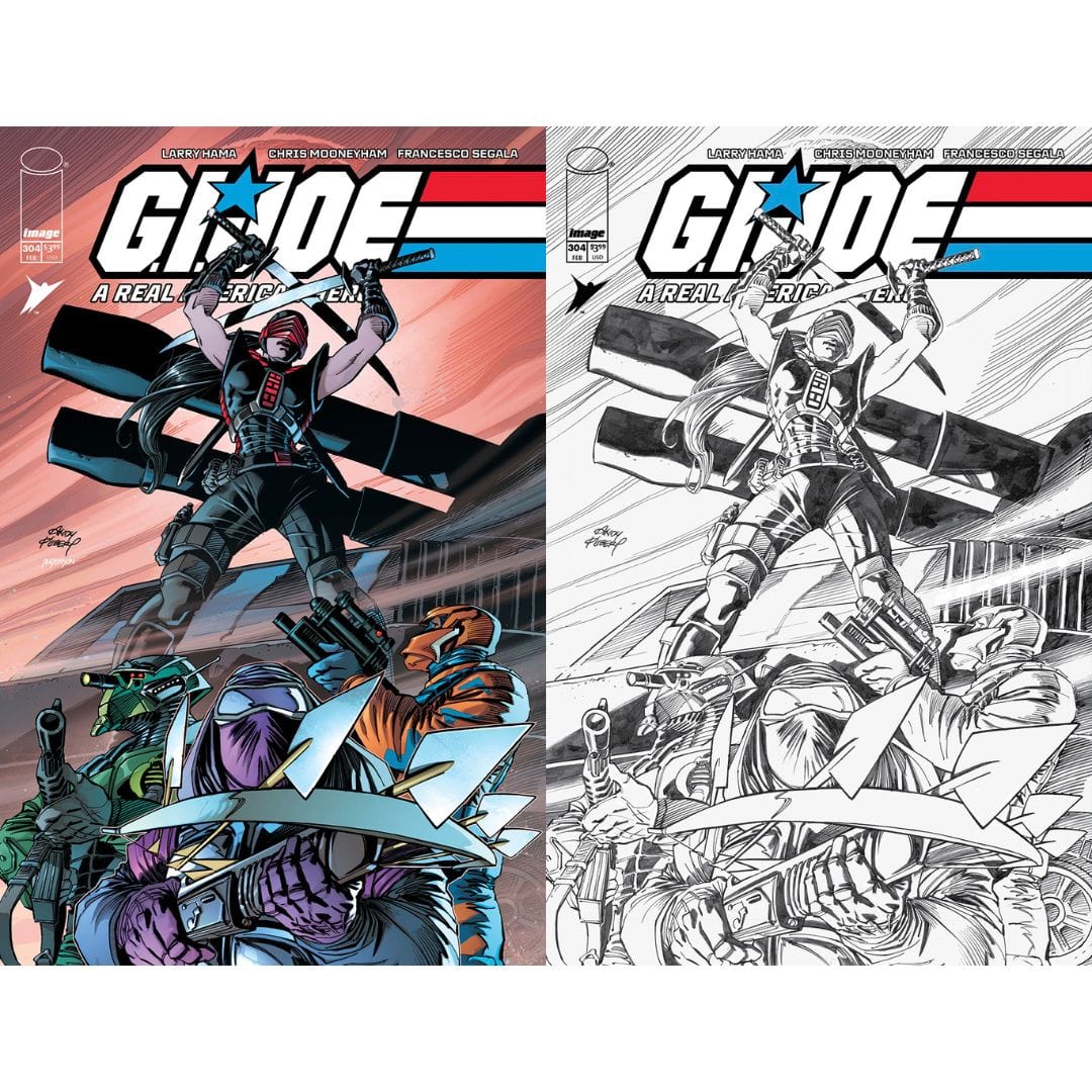 Image Comics G.I. Joe: A Real American Hero #304 Cover A B Set
