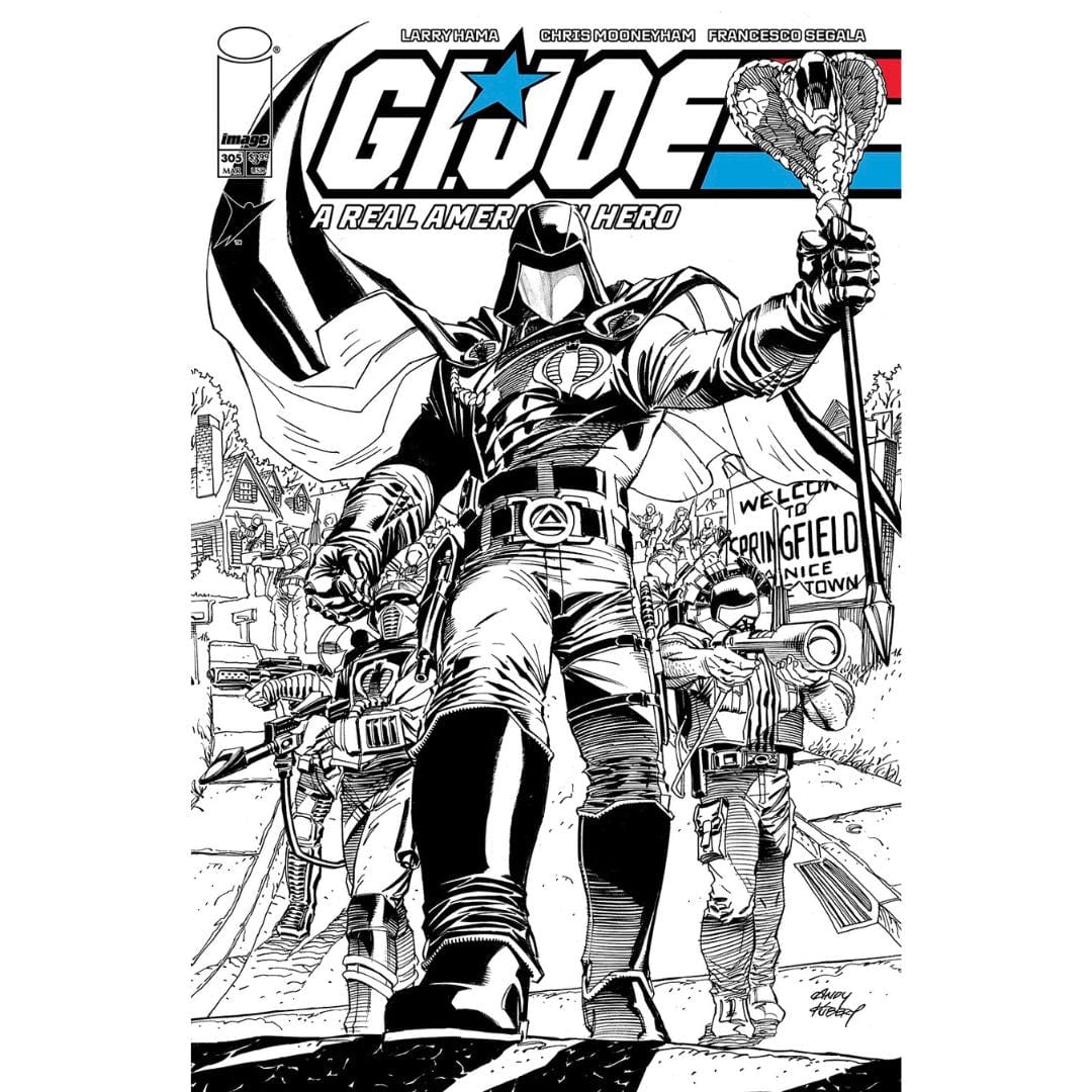 Image Comics G.I. Joe: A Real American Hero #305 Cover A B Set