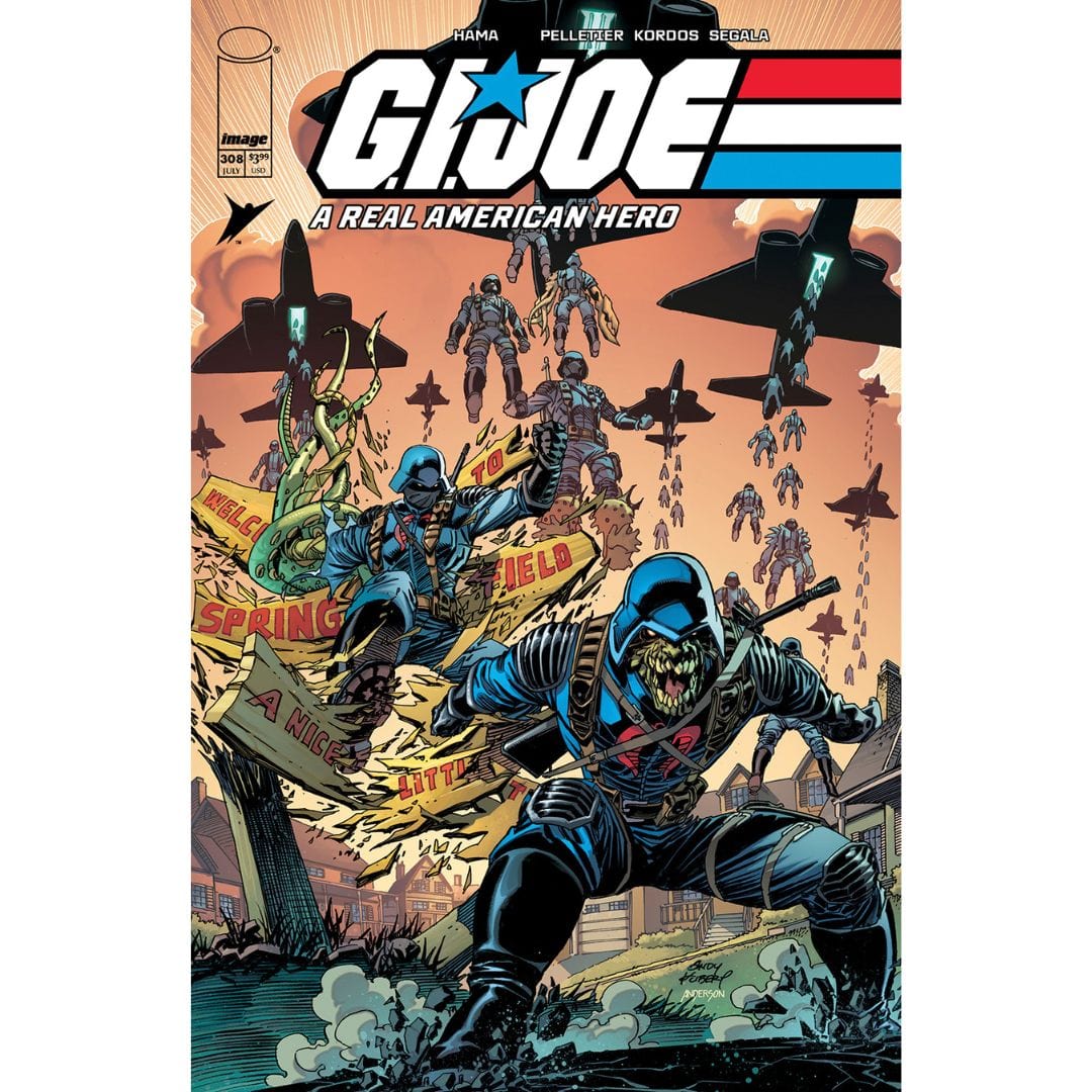 Image Comics G.I. Joe: A Real American Hero #308 Cover A B Set