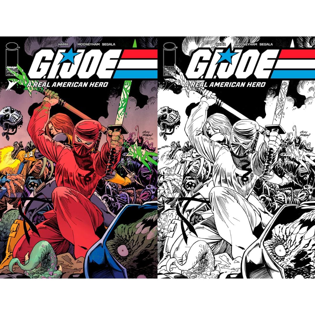 Image Comics G.I. Joe: A Real American Hero #312 Cover A B Set