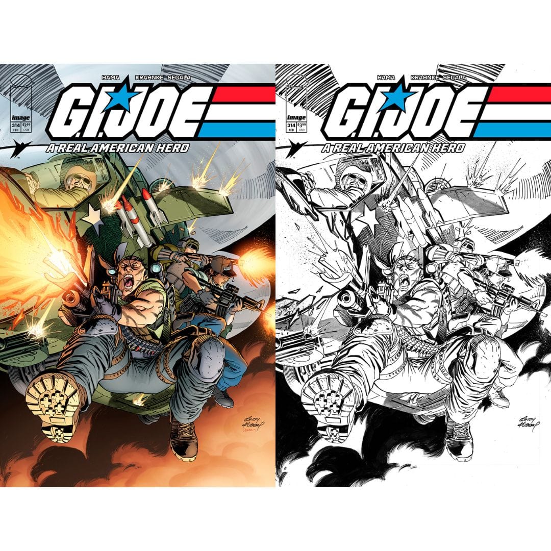 Image Comics G.I. Joe: A Real American Hero #314 Cover A B Set