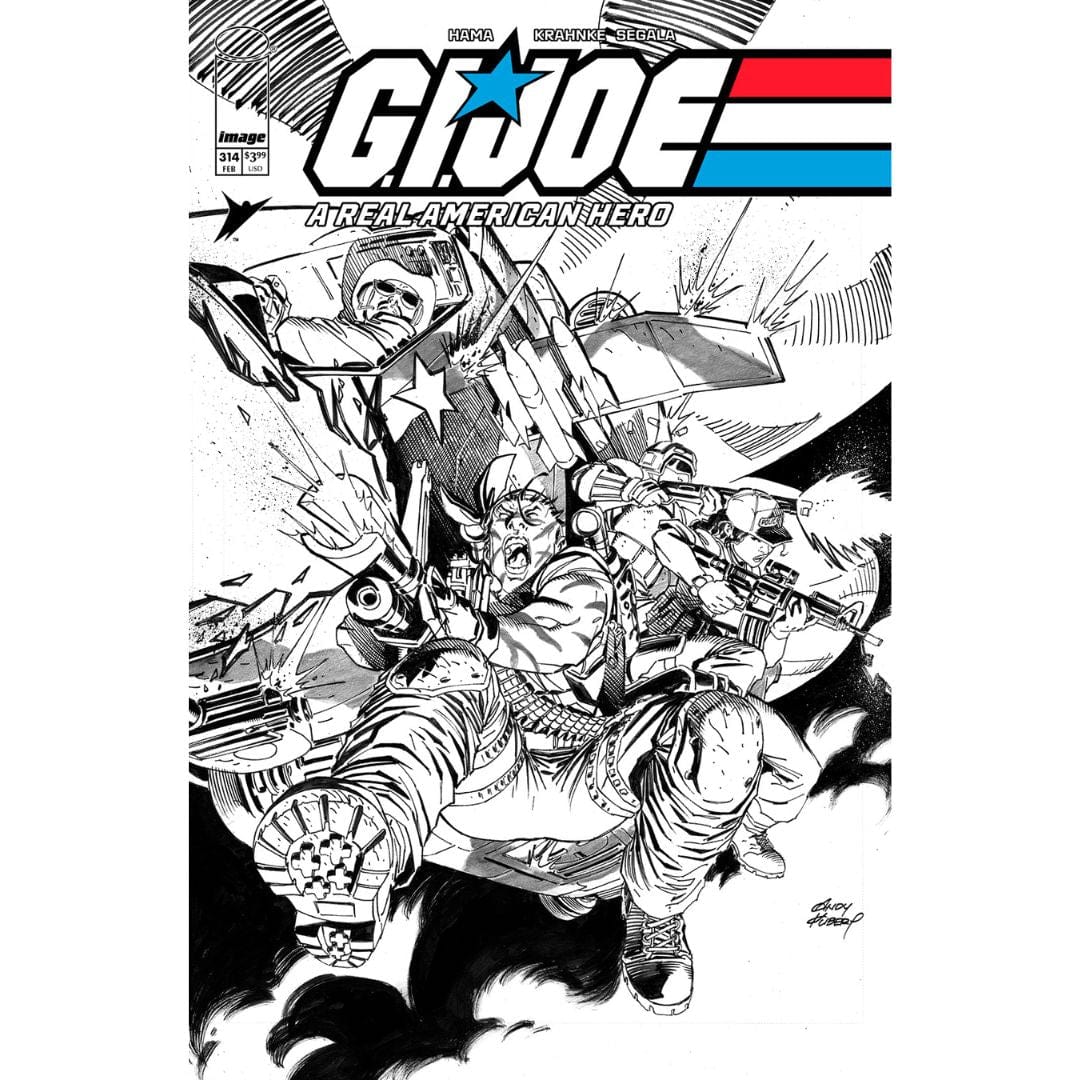 Image Comics G.I. Joe: A Real American Hero #314 Cover A B Set