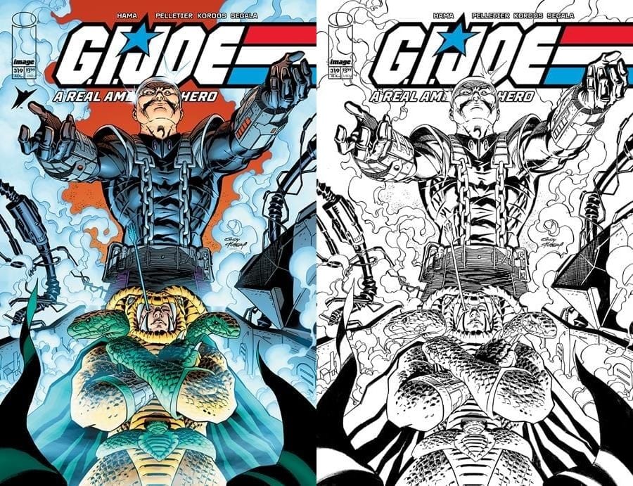 Image Comics G.I. Joe: A Real American Hero #319 Cover A B Set