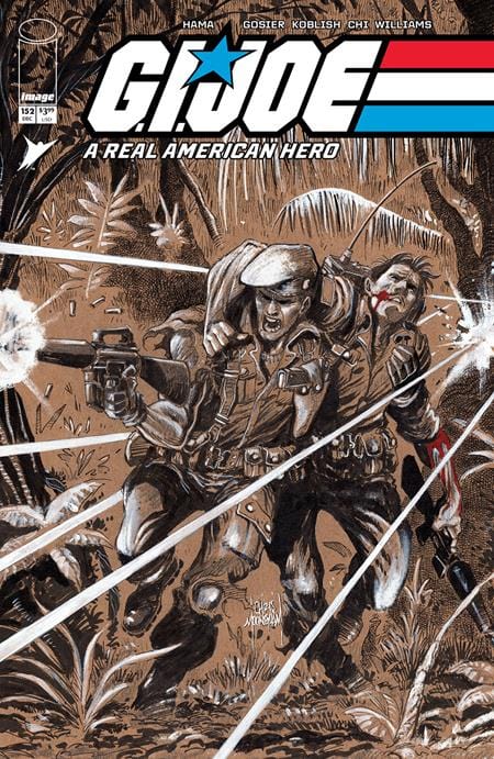 Image Comics G.I. Joe A Real American Hero Hama Files Edition #152 Cover B Chris Mooneyham Variant