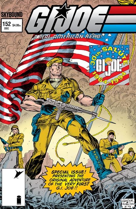 Image Comics G.I. Joe A Real American Hero Hama Files Edition #152 Cover C Phil Gosier & Scott Koblish Foil Variant