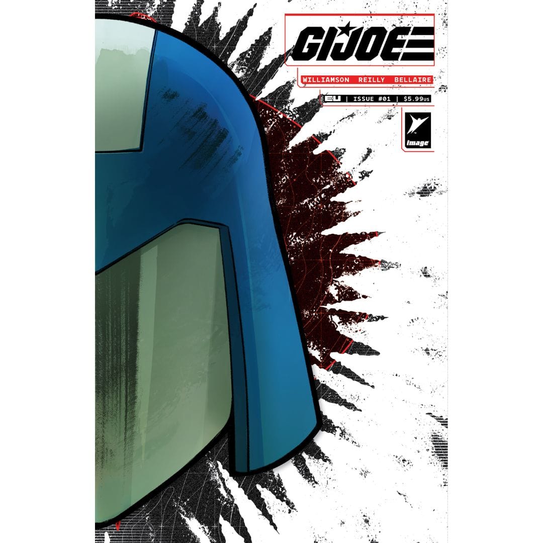 Image Comics GI Joe #1 Cover R Andrea Milana Cobra Commander Mask Die Cut Foil Variant