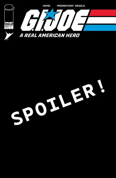 Image Comics Gi Joe A Real American Hero #325 Cover E Chris Mooneyham New Joe Variant