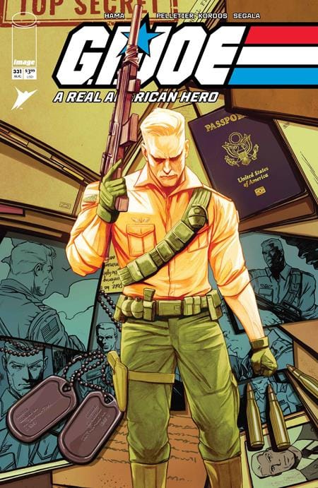 Image Comics GI Joe A Real American Hero #331 Cover C Nimit Malavia Secret Dossier Variant