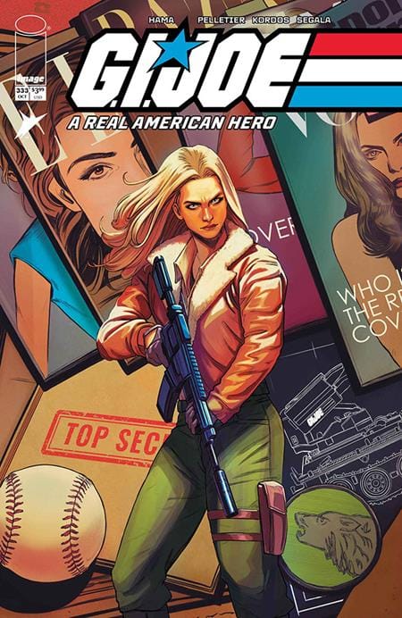 Image Comics GI Joe A Real American Hero #333 Cover C Nimit Malavia Secret Dossier Variant