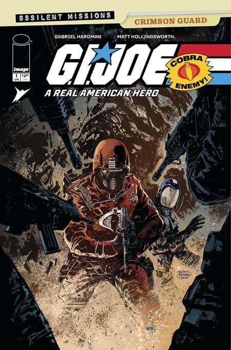 Image Comics GI Joe A Real American Hero Sssilent Missions Crimson Guard #1 (One Shot) Cover A Gabriel Hardman