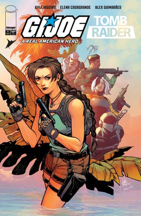 Image Comics GI Joe A Real American Hero Tomb Raider #1 (of 5) Cover A Elena Casagrande & Alex Guimaraes