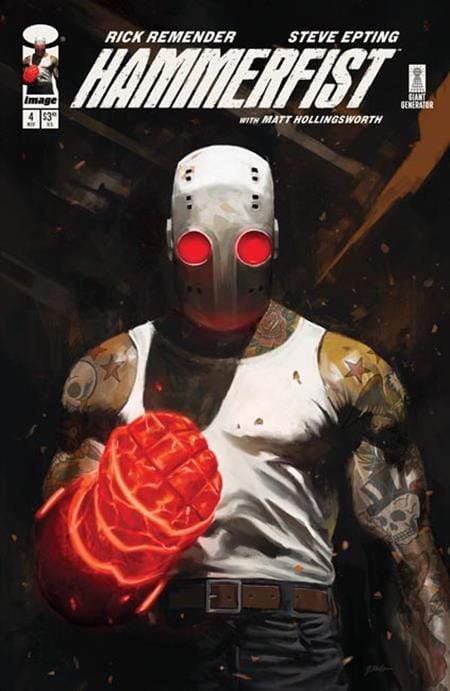 Image Comics Hammerfist #4 Cover A Steve Epting (Mature)