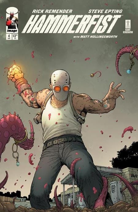 Image Comics Hammerfist #4 Cover B Andre Lima Araujo Variant (Mature)
