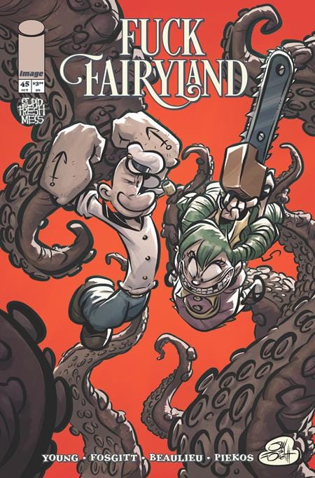 Image Comics I Hate Fairyland #45 Cover B Jay Fosgitt Red Variant (Mature)