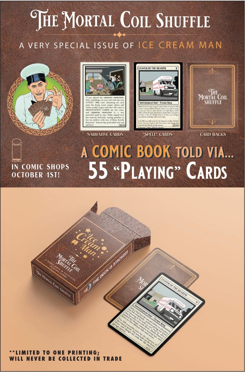 Image Comics Ice Cream Man The Mortal Coil Shuffle Card Set Special (Mature)