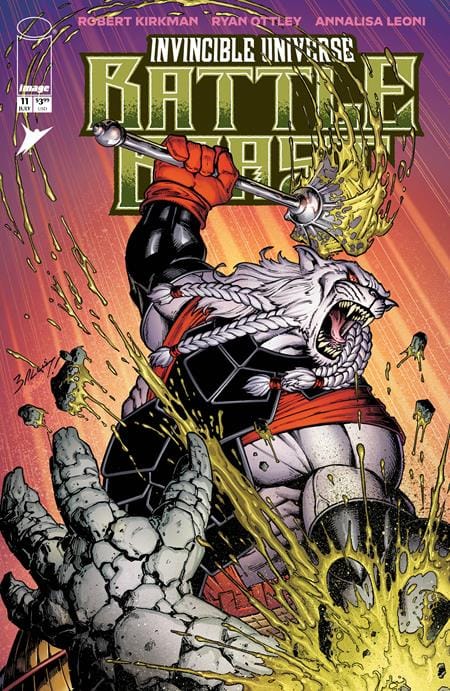 Image Comics Invincible Universe Battle Beast #11 Cover B Mark Bagley & Richard Isanove Variant