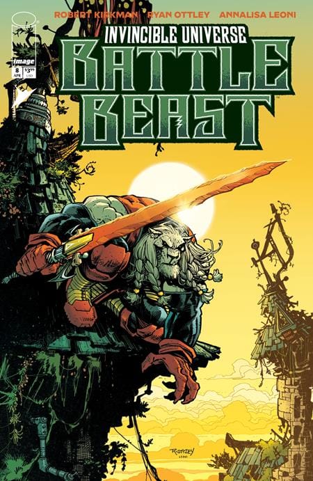 Image Comics Invincible Universe Battle Beast #8 Cover A Ryan Ottley & Annalisa Leoni