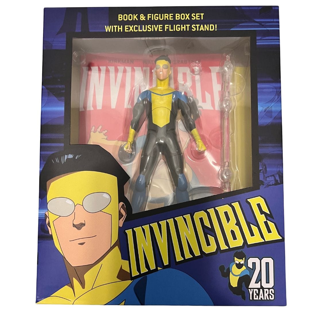 Image Comics Invincible Volume 1 (New Edition) & Invincible Action Figure Set