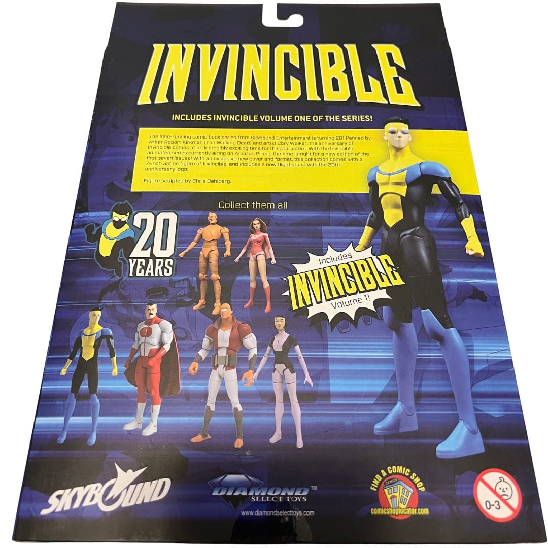 Image Comics Invincible Volume 1 (New Edition) & Invincible Action Figure Set
