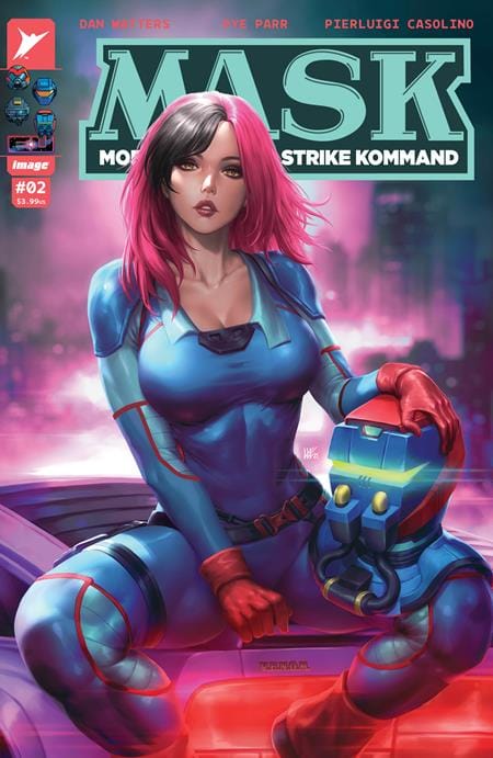 Image Comics M.A.S.K. #2 Cover B Kendrick Kunkka Lim Variant