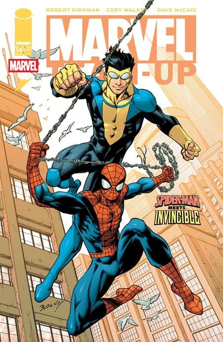 Image Comics Marvel Teamup #14 Facsimile Edition Cover E Mark Bagley & Dave Mccaig Variant