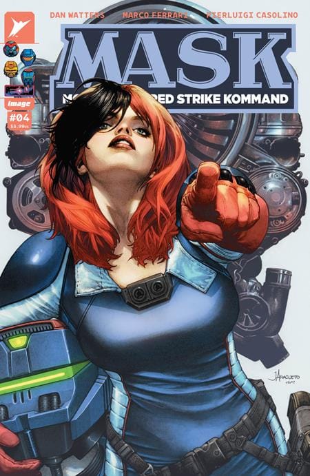 Image Comics MASK # 4 Cover B Jay Anacleto & Romulo Fajardo Jr Variant