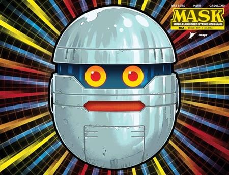 Image Comics MASK #7 Cover H Pye Parr & Luke Preece Die Cut Mask Variant