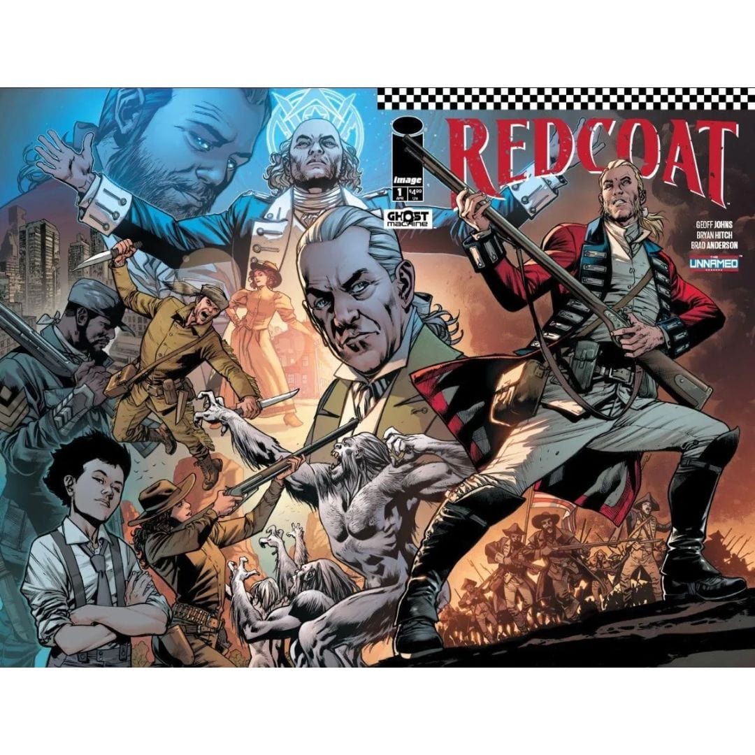 Image Comics Redcoat #1 Cover A Bryan Hitch Wraparound Cover