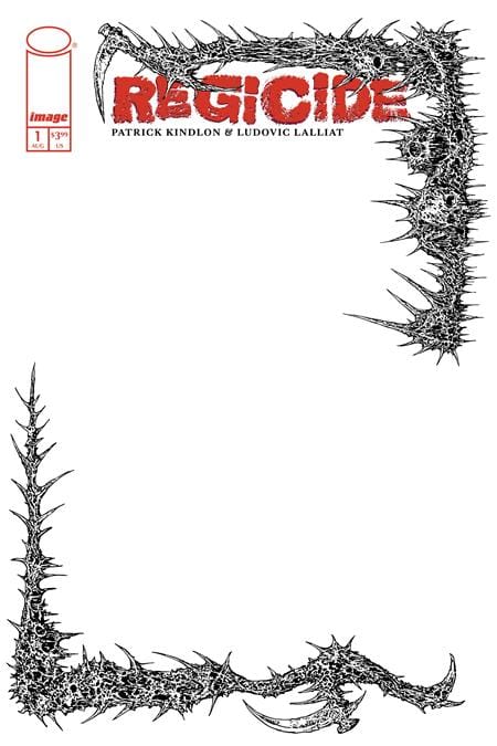 Image Comics Regicide #1 (of 4) Cover D Blank Sketch Variant (Mature)