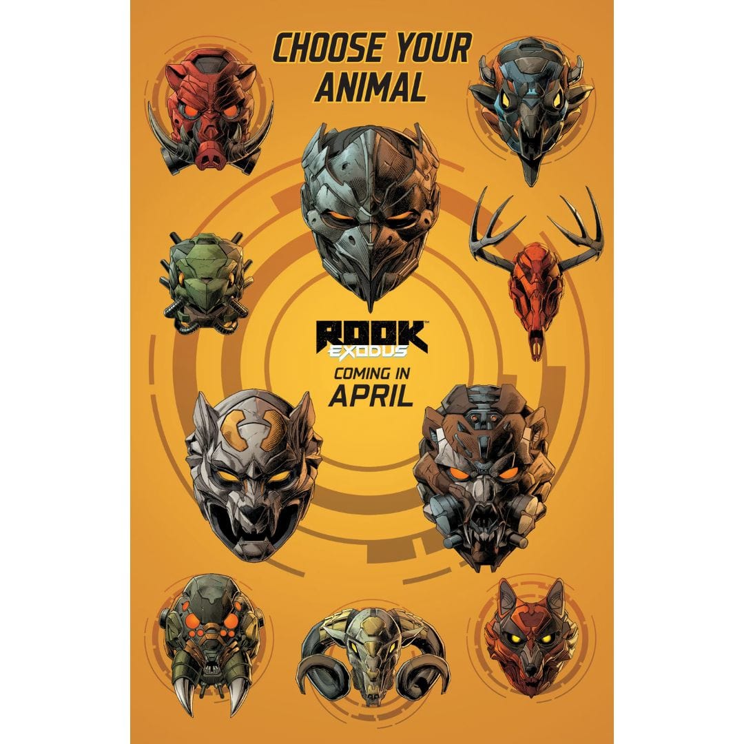Image Comics Rook: Exodus #1 Cover E Blank Sketch Variant