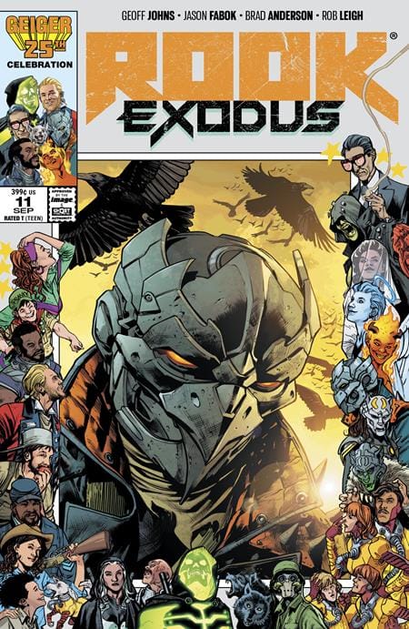 Image Comics Rook Exodus #11 Cover D Bryan Hitch & Brad Anderson Geiger #25 Anniversary Variant