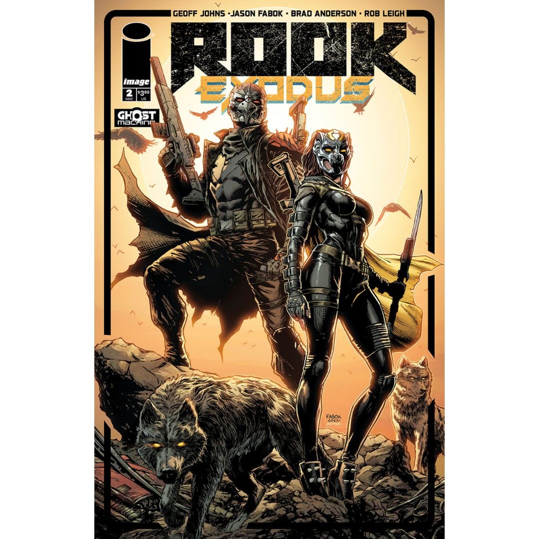 Image Comics Rook: Exodus #2 Cover A B Jason Fabok & Brad Anderson Variant Set
