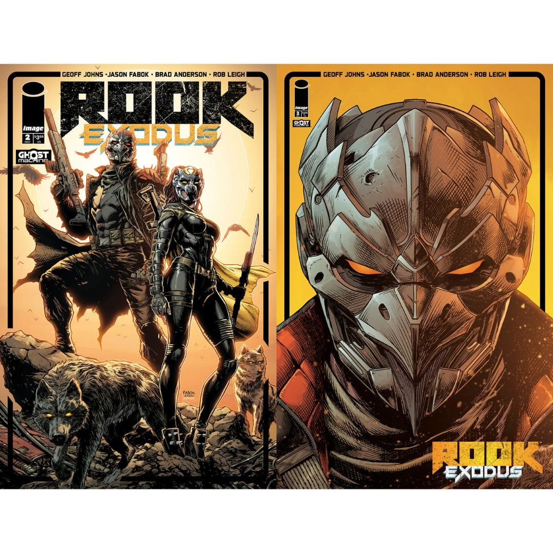 Image Comics Rook: Exodus #2 Cover A B Jason Fabok & Brad Anderson Variant Set