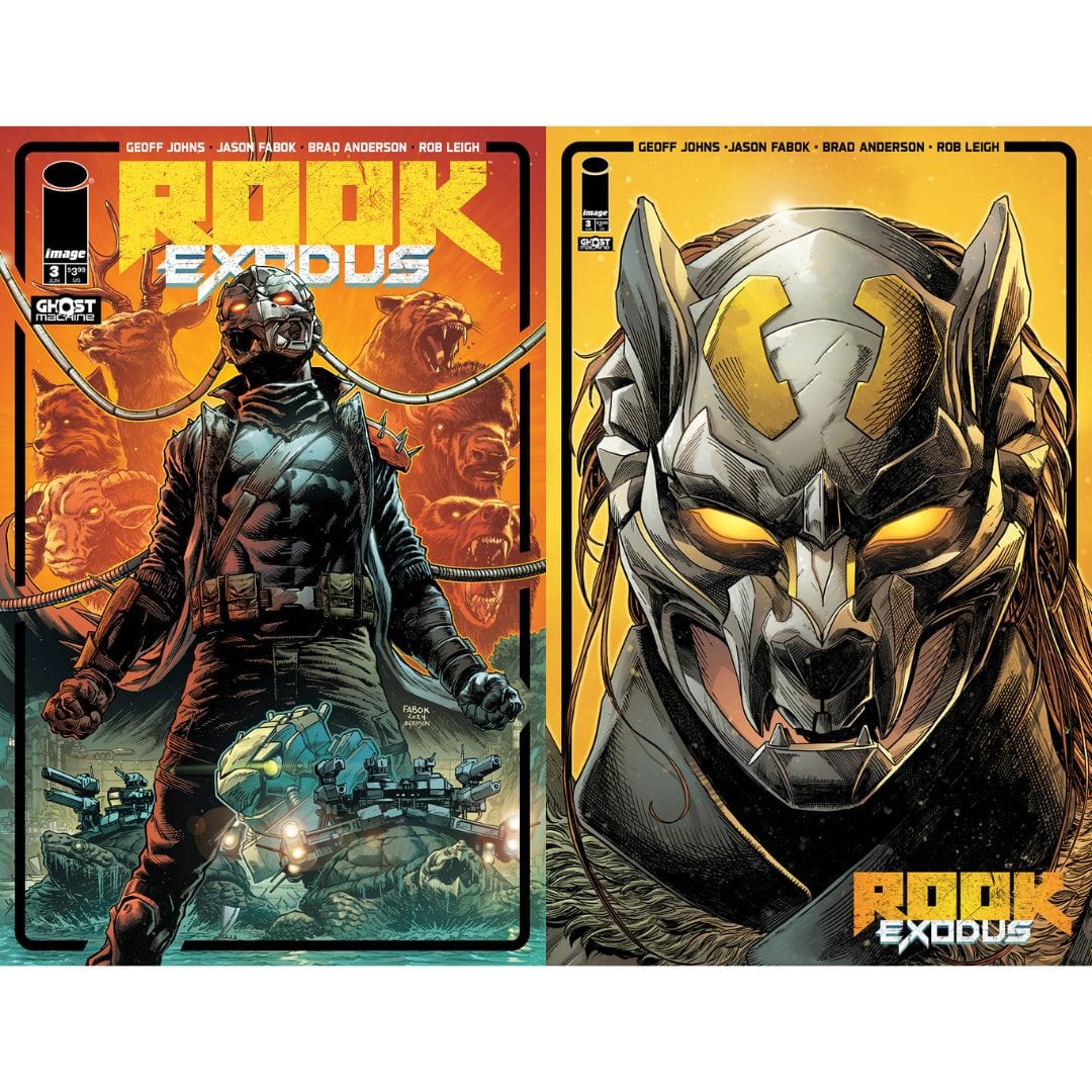 Image Comics Rook: Exodus #3 Cover A B Jason Fabok & Brad Anderson Variant Set