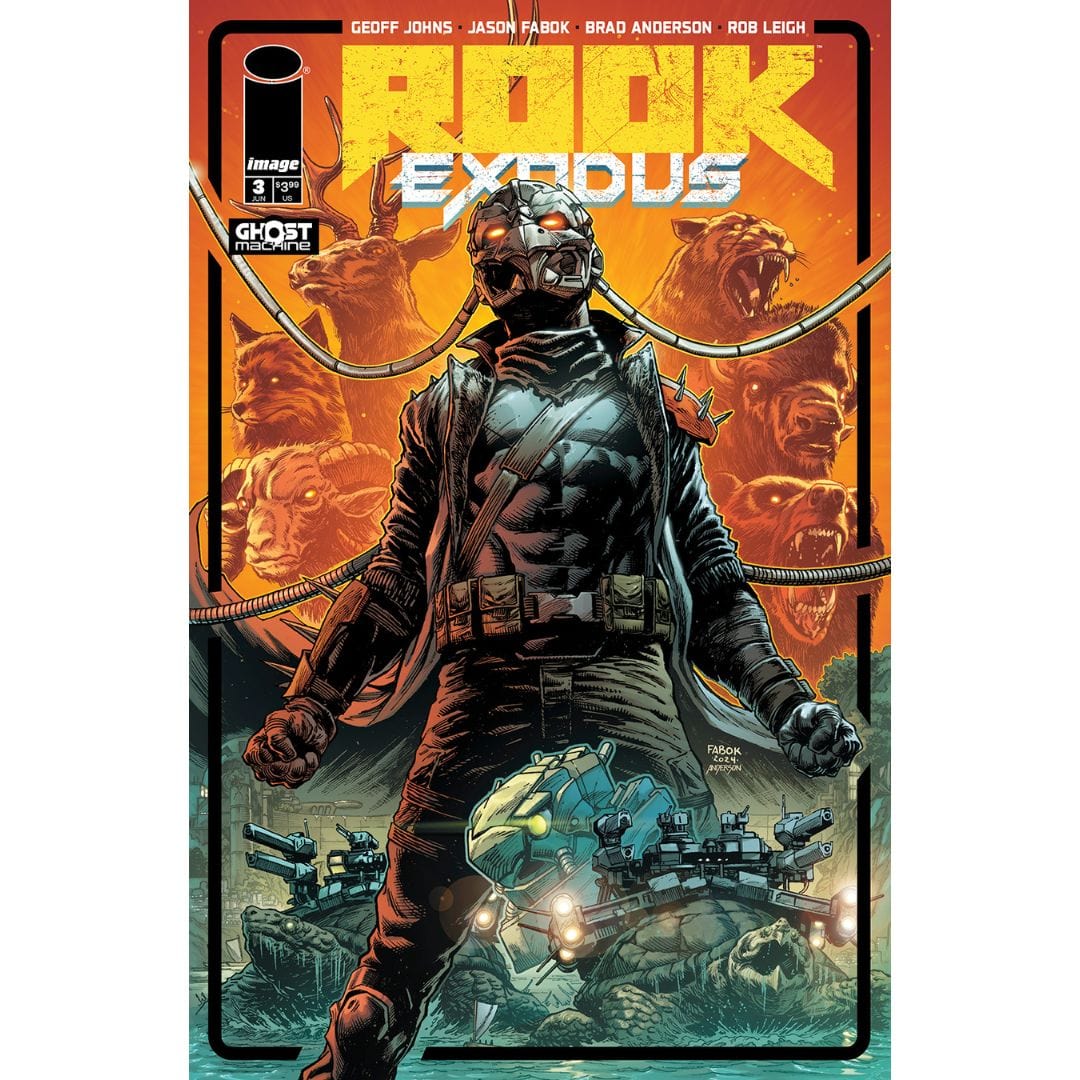 Image Comics Rook: Exodus #3 Cover A Jason Fabok & Brad Anderson