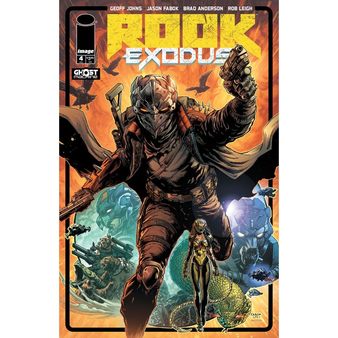 Image Comics Rook: Exodus #4 Cover A B Jason Fabok & Brad Anderson Variant Set