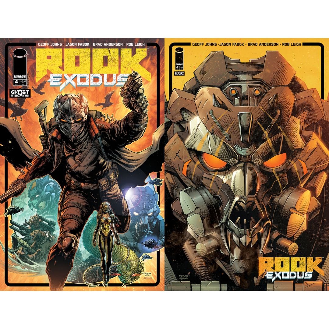 Image Comics Rook: Exodus #4 Cover A B Jason Fabok & Brad Anderson Variant Set