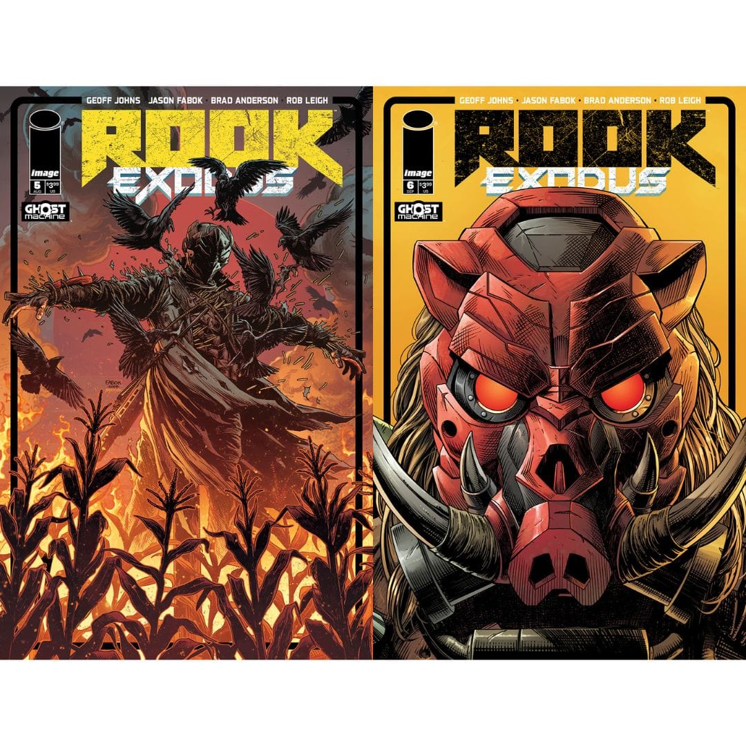 Image Comics Rook: Exodus #5 Cover A B Jason Fabok & Brad Anderson Variant Set