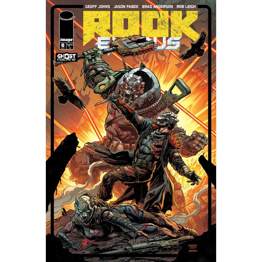 Image Comics Rook: Exodus #6 Cover A B Jason Fabok & Brad Anderson Variant Set