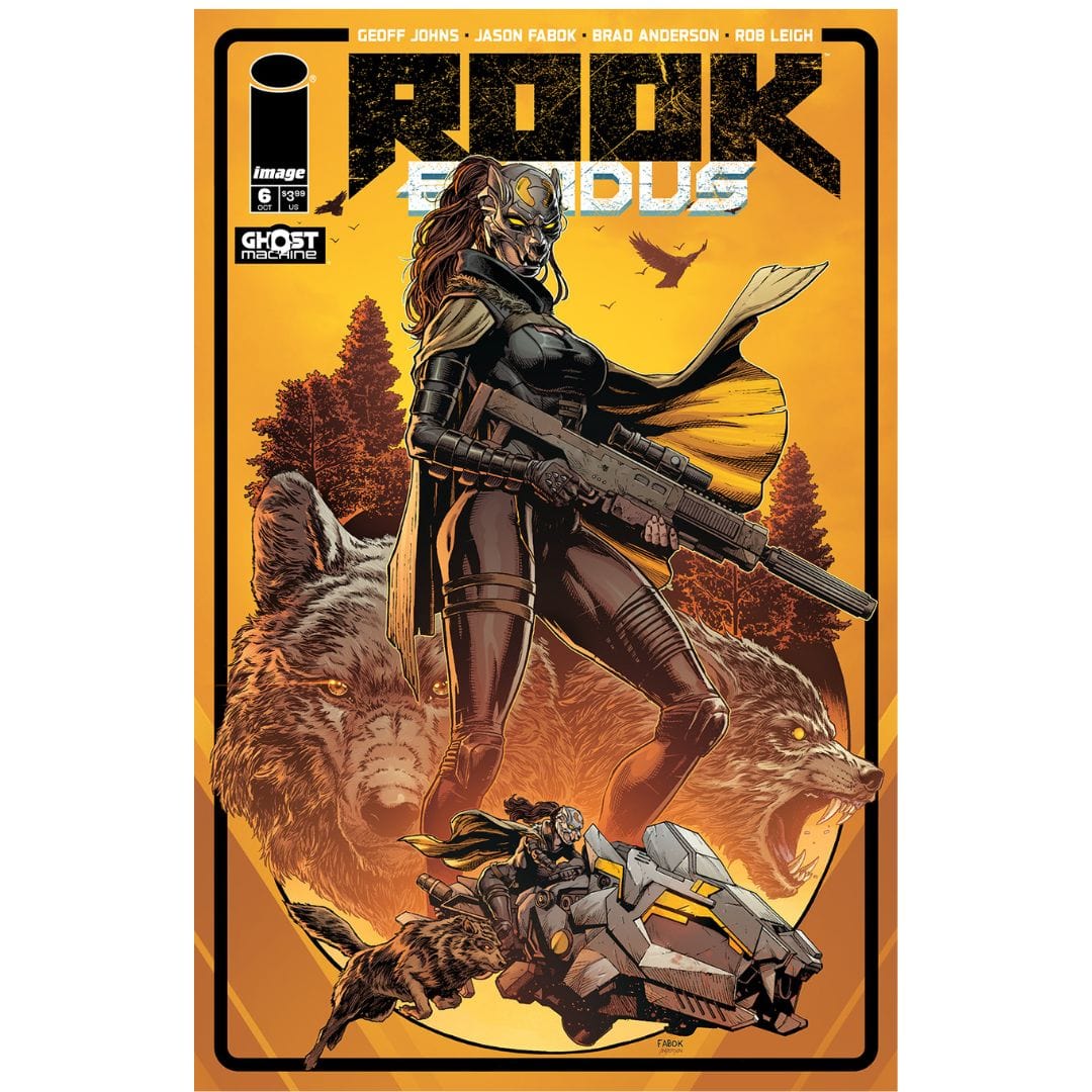 Image Comics Rook: Exodus #6 Cover A B Jason Fabok & Brad Anderson Variant Set