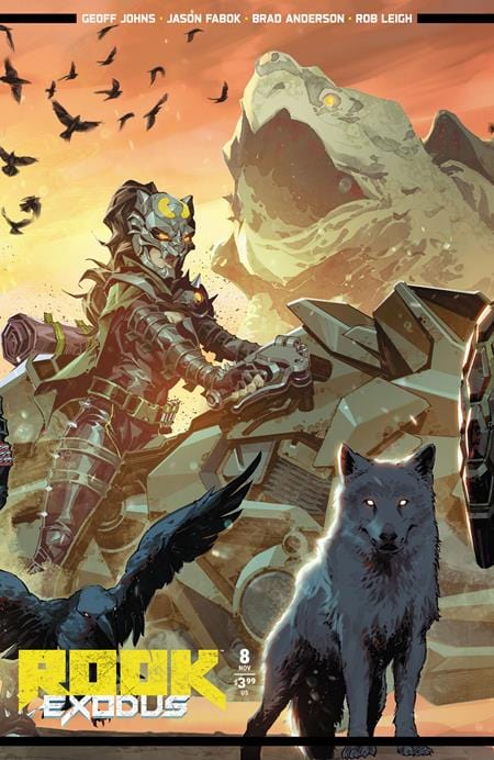 Image Comics Rook Exodus #8 Cover C Kael Ngu Connecting Variant