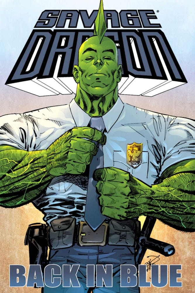 Image Comics Savage Dragon Back In Blue Trade Paperback (C: 0-1-2)