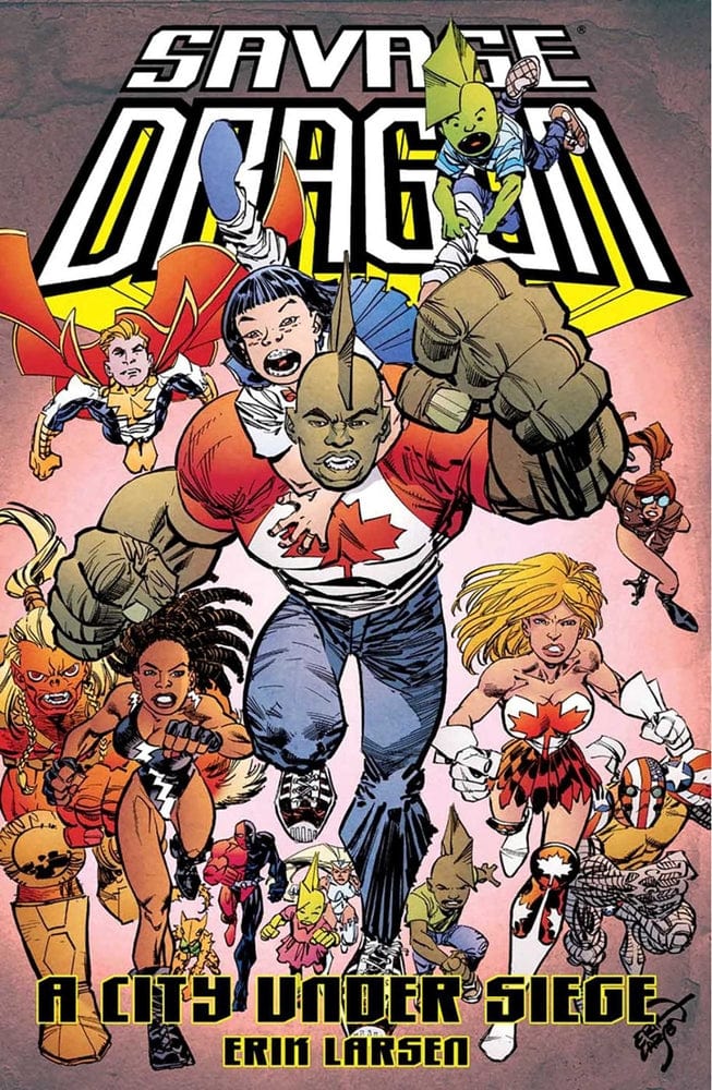 Image Comics Savage Dragon City Under Siege Trade Paperback (Mature)