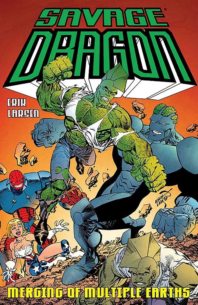 Image Comics Savage Dragon Merging Of Multiple Earths Trade Paperback (Mature)