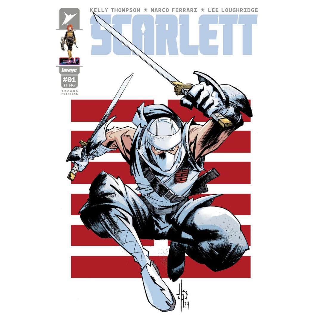 Image Comics Scarlett #1 Second Printing Cover A Scarlett & Cover B Storm Shadow Set