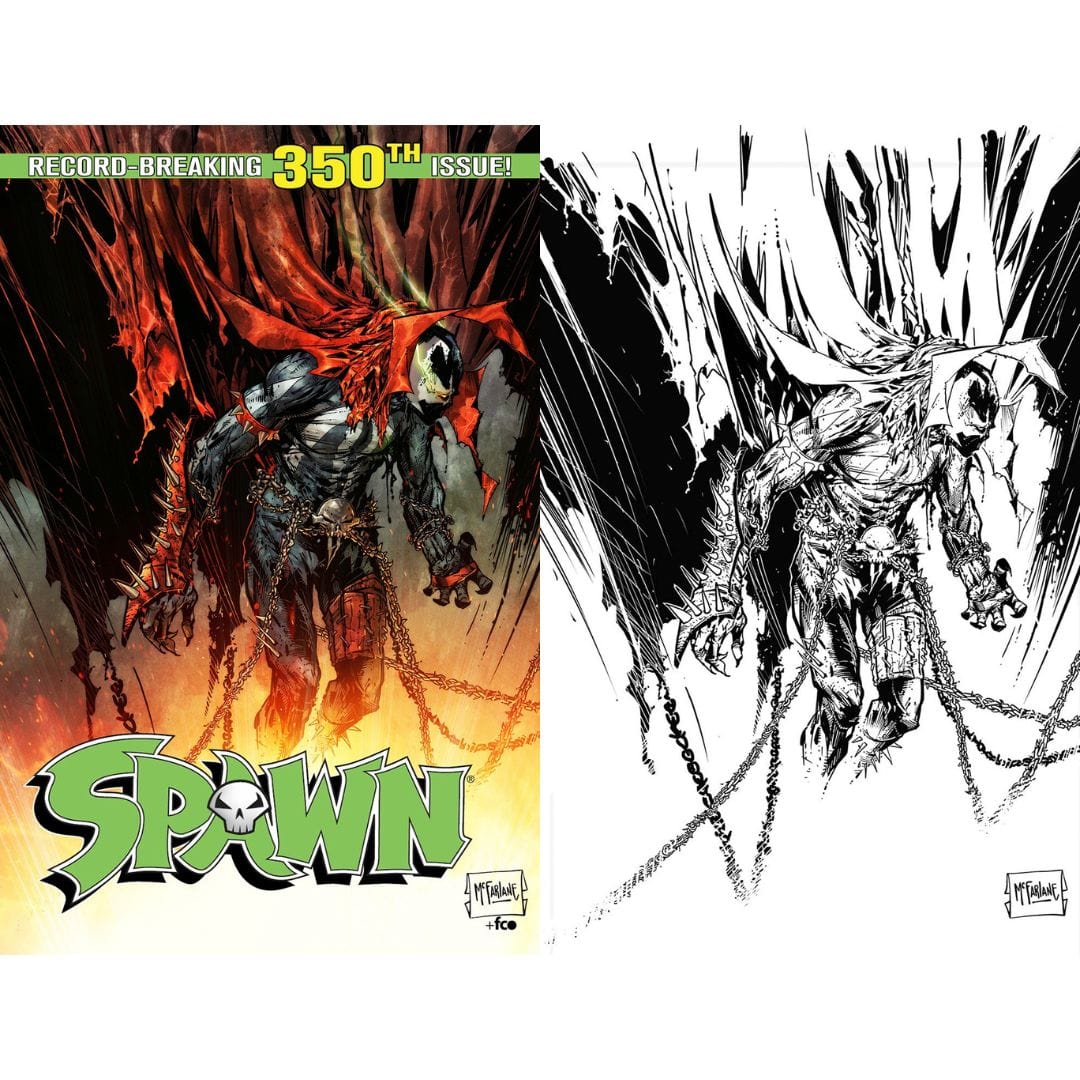 Image Comics Spawn #350 Cover B F Todd McFarlane Variant Set
