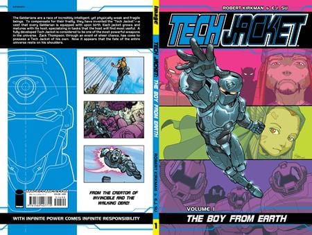 Image Comics Tech Jacket Trade Paperback Volume 1 Boy From Earth