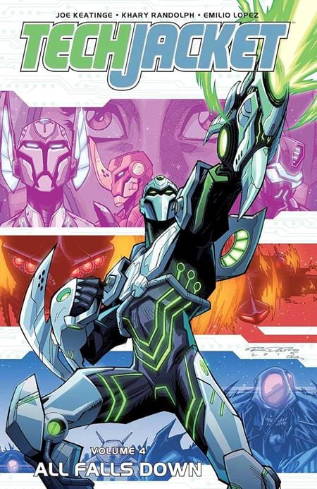 Image Comics Tech Jacket Trade Paperback Volume 4 All Falls Down